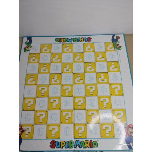 Super Mario Brothers Checkers Collector's Edition Board Game Read. - Picture 5 of 9